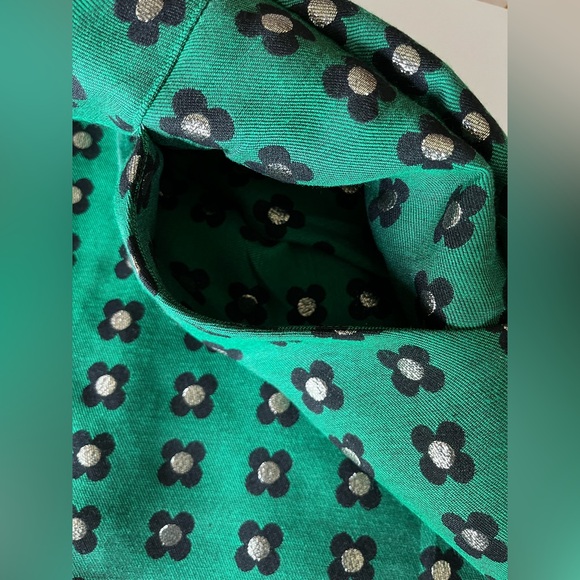 Anthropologie HD in Paris Garden Glimmer Floral Layered Mini Pencil Skirt Size 6 - Picture 4 of 9